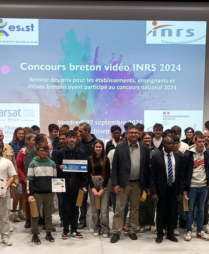 Concours Breton Vidéo INRS 2024 / Santé et sécurité au travail